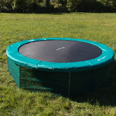 que mettre sous un trampoline