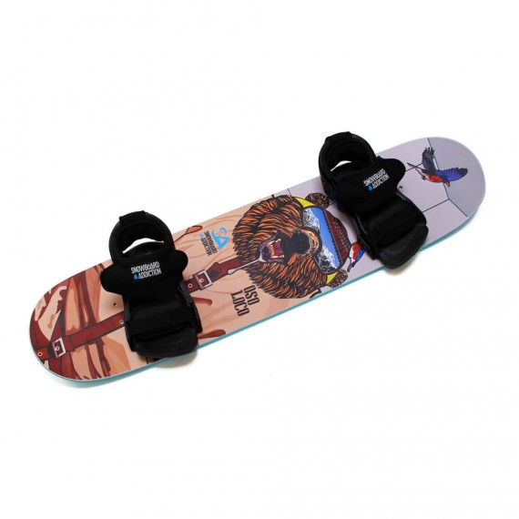 Freestyle board with fixings
