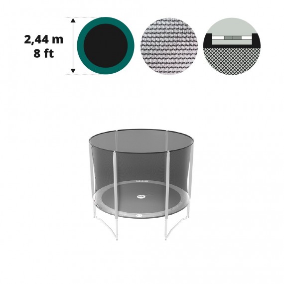 Filet textile medium pour trampoline 250