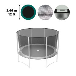 Filet textile medium pour trampoline 250