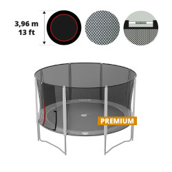 Premium 13ft trampoline net for 390 trampoline