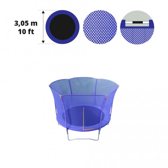 Textile net for Hop 300 trampoline