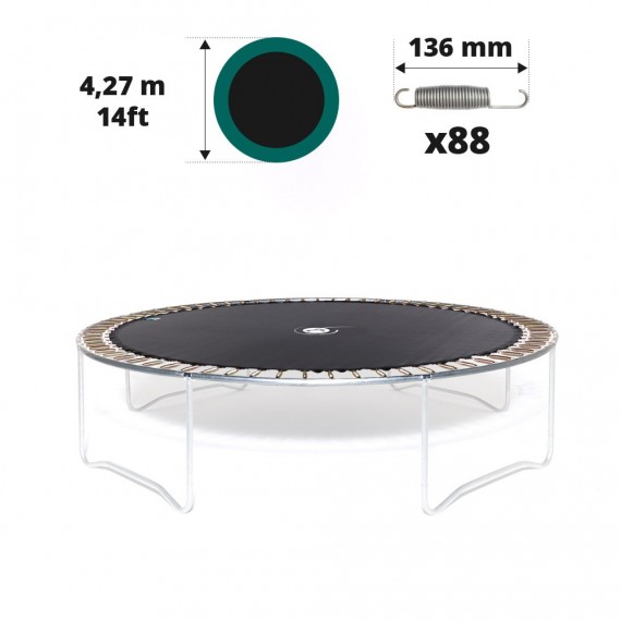 Toile de saut pour trampoline Ø427 à 88 ressorts 136 mm