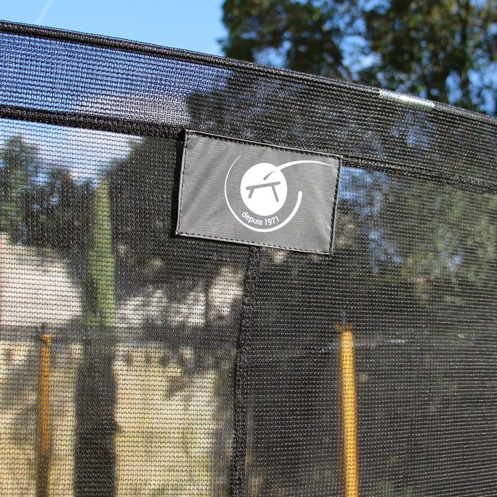 12 Capuchons De Protection Jaunes Pour Poteaux De Trampoline - Installation Facile Sans Outil, Sécurité Enfants