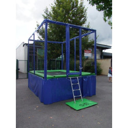 Trampoline professionnel Pro One 365 - rectangulaire Trampoline professionnel Pro One 365 - rectangulaire