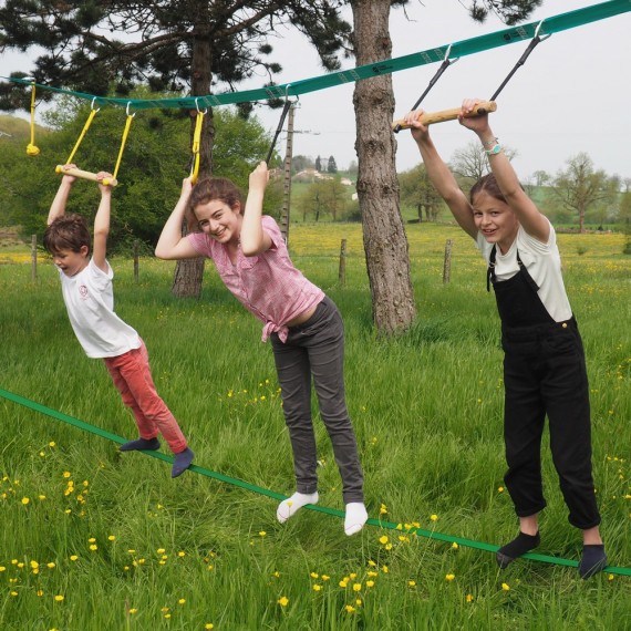 Ninja Slackline Aventure de 15 mètres Ninja Slackline Aventure de 15 mètres