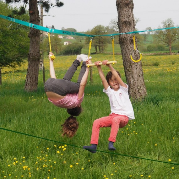 PArcours Ninja de 15 mètres PArcours Ninja de 15 mètres