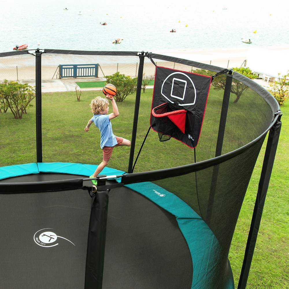 Panier de basket FUN pour trampoline