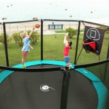 Terrain de basket trampoline
