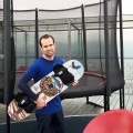 Freestyle board with fixings
