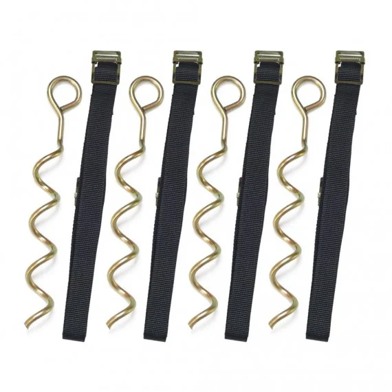 Anchor kit for 16ft Ovalie 490 trampoline