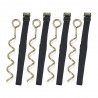 Anchor kit for trampolines