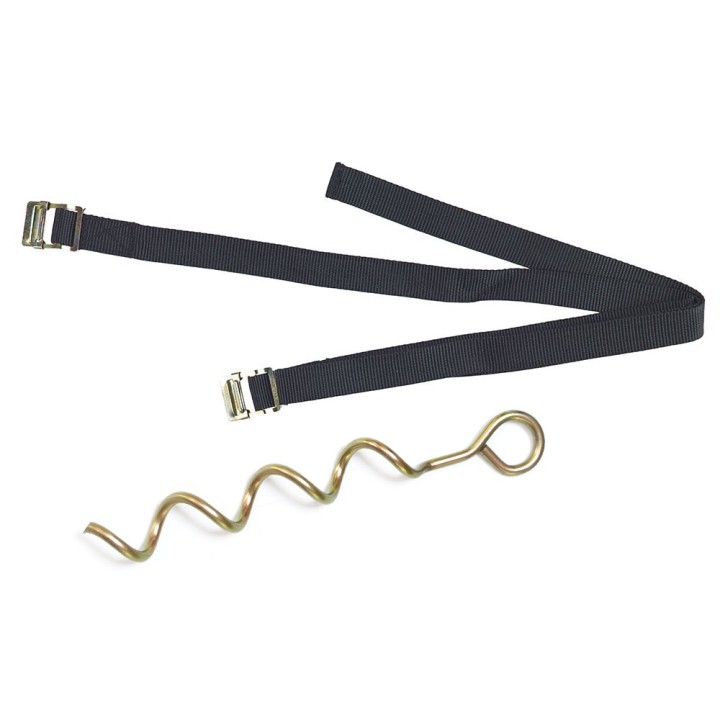 Kit d'ancrage pour trampoline Ovalie 490