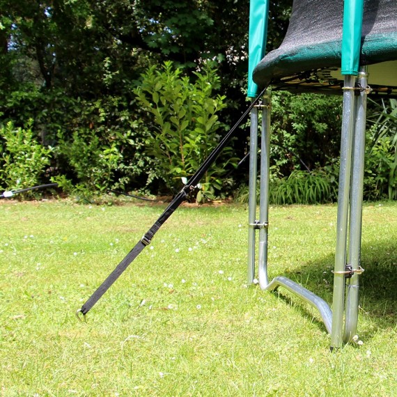 Anchor kit for trampoline