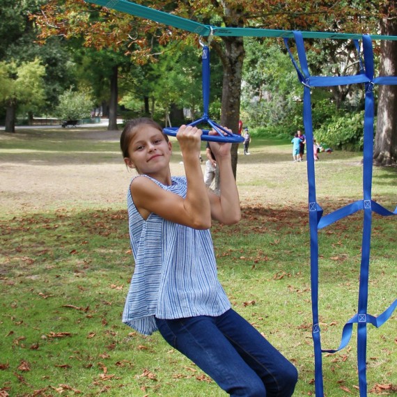 Roue suspendue - Ninja Slackline