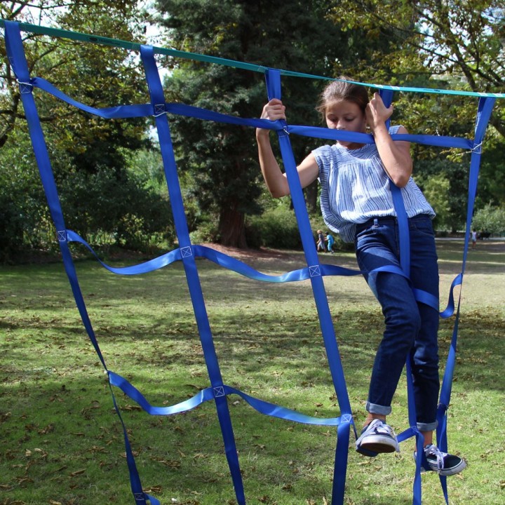 Cargo net for Ninjaline