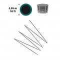 Fiberglass rods for 10ft. Jump'Up & Booster Ø 305 Fiberglass rods for 10ft. Jump'Up & Booster Ø 305