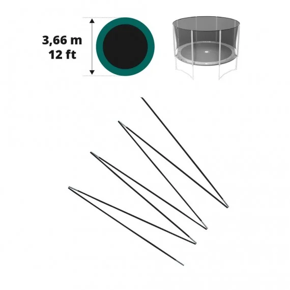Arc en fibre de verre pour filet Ø 366