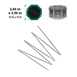 Fiberglass rods for 13ft. Waouuh 390