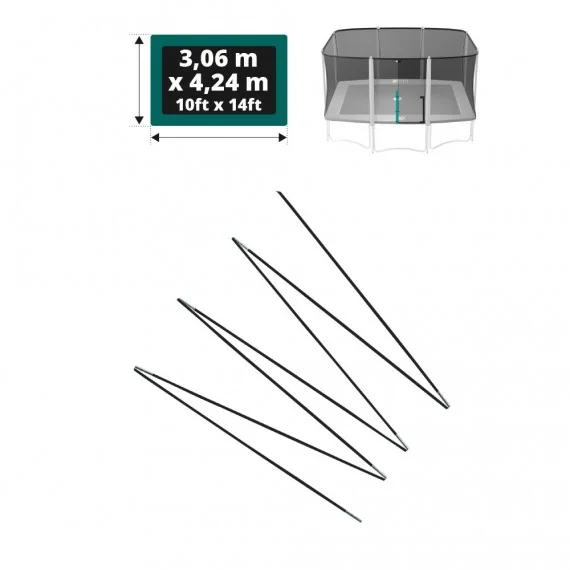 Fiberglass rods for Apollo Sport 400