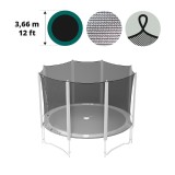 Spare trampoline net for trampoline of 12ft / 3.66 cm in diameter.