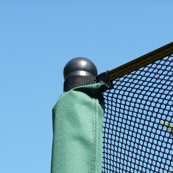 Filet textile avec sangles pour trampoline 460