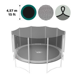Filet textile pour trampoline Ø 457 avec sangles Filet textile pour trampoline Ø 457 avec sangles
