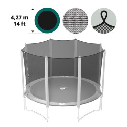 Filet textile avec sangles pour trampoline 430
