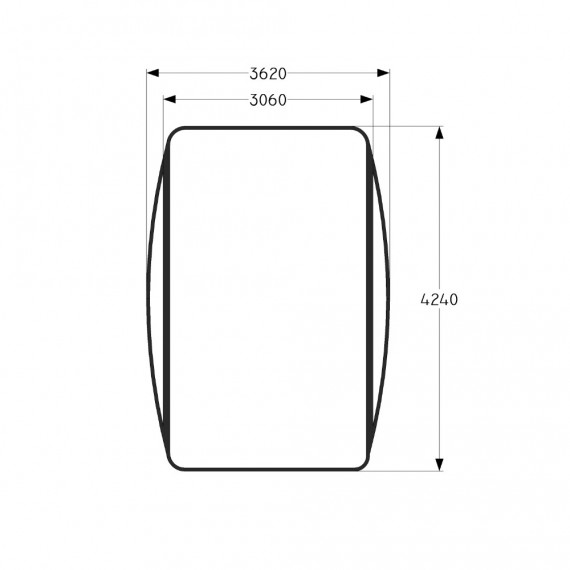 Coussin de protection vert Apollo Sport 400 Premium