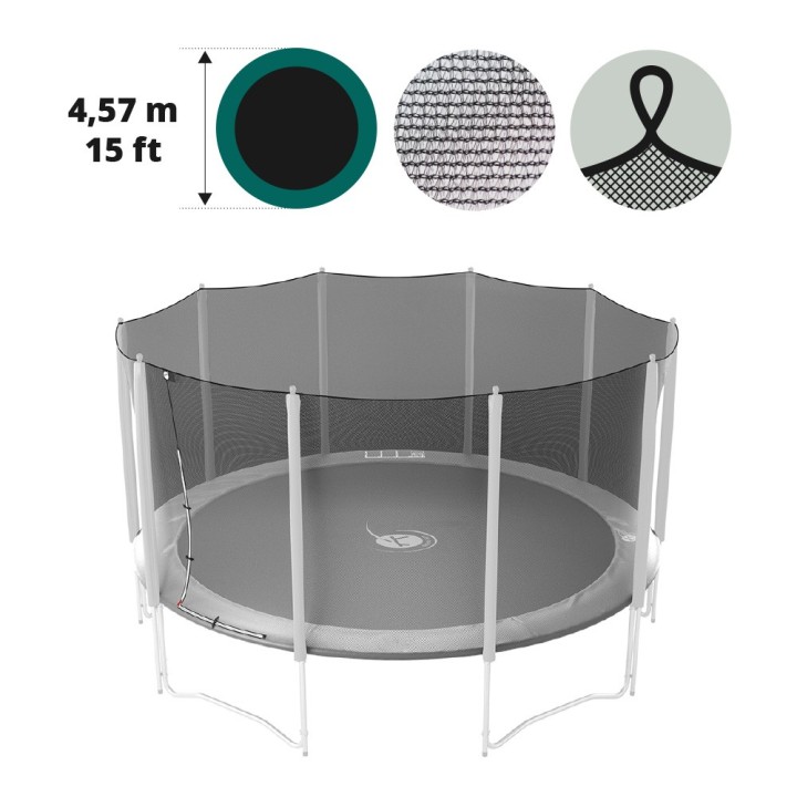 16ft trampoline net with straps