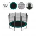 14ft trampoline net with straps