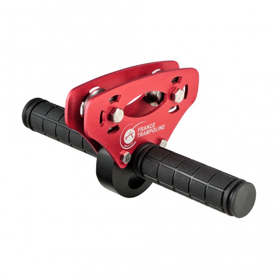 Pulley for garden zip lines