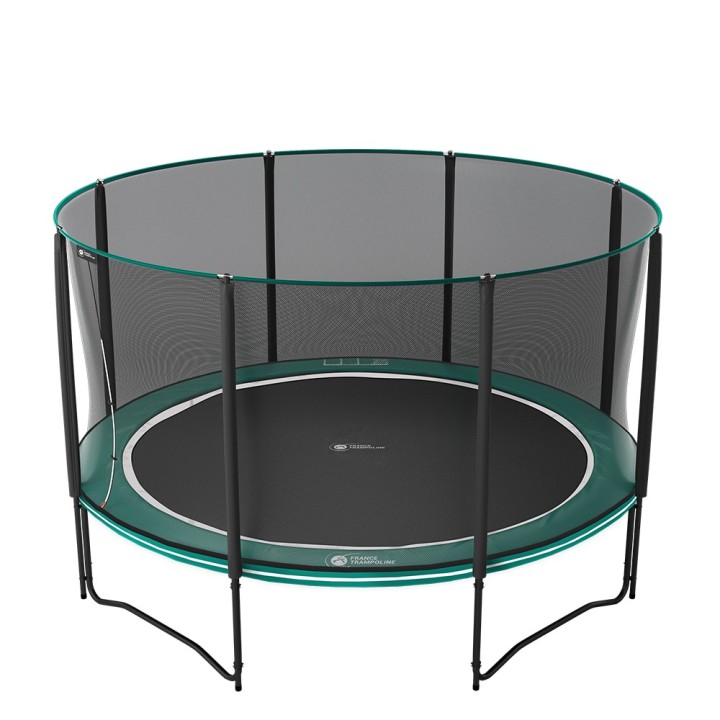 14ft Boost'Up 430 trampoline with safety enclosure