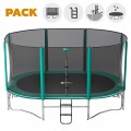 Trampoline pour adulte Ovalie 490 - Pack XXL
