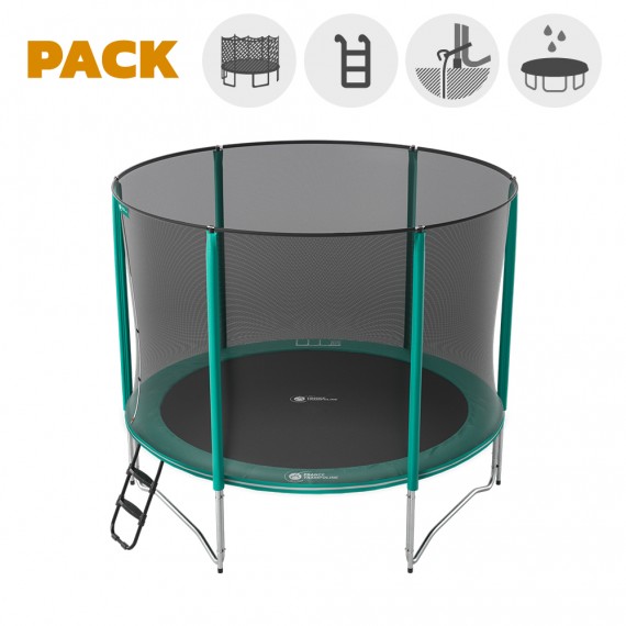  trampoline 10ft Jump'Up 300 - Pack XXL