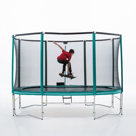 Trampoline 12ft Ovalie 360 - Pack XXL Trampoline 12ft Ovalie 360 - Pack XXL