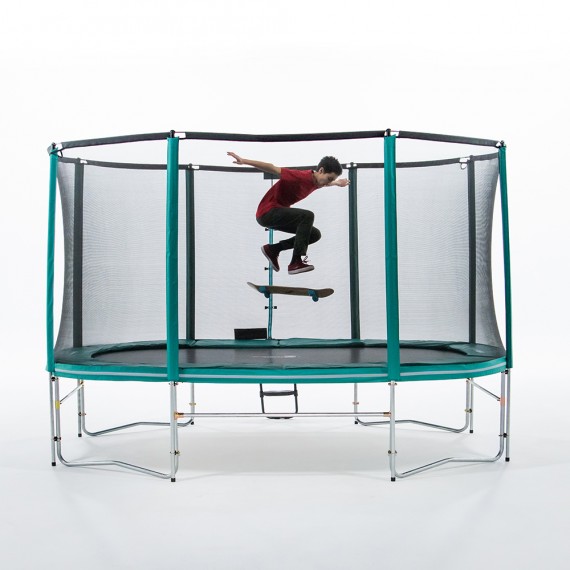 trampoline 14ft Ovalie 430 - Pack XXL trampoline 14ft Ovalie 430 - Pack XXL