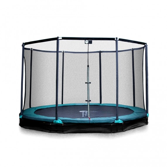 12ft Jump'In ground 360 trampoline with enclosure 