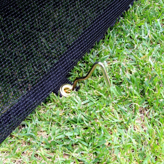 14ft Jump'in ground 430 trampoline