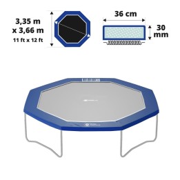 12ft Octopulse frame pad