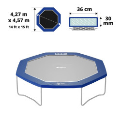 15ft Premium Octopulse frame pad
