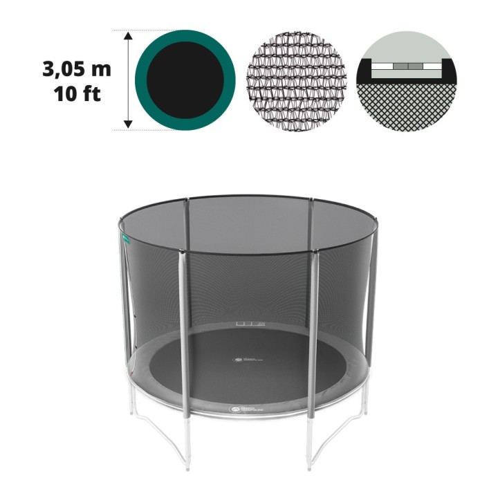 10ft trampoline premium net