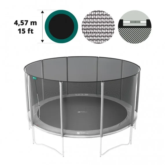 Medium textile net for 15ft/460 trampoline