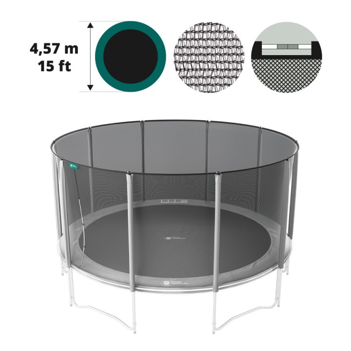 Medium textile net for 15ft/460 trampoline