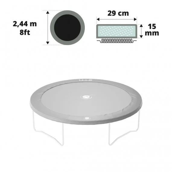 8ft. Initio 250 Frame pad
