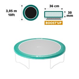 10ft Boost'Up green frame pad