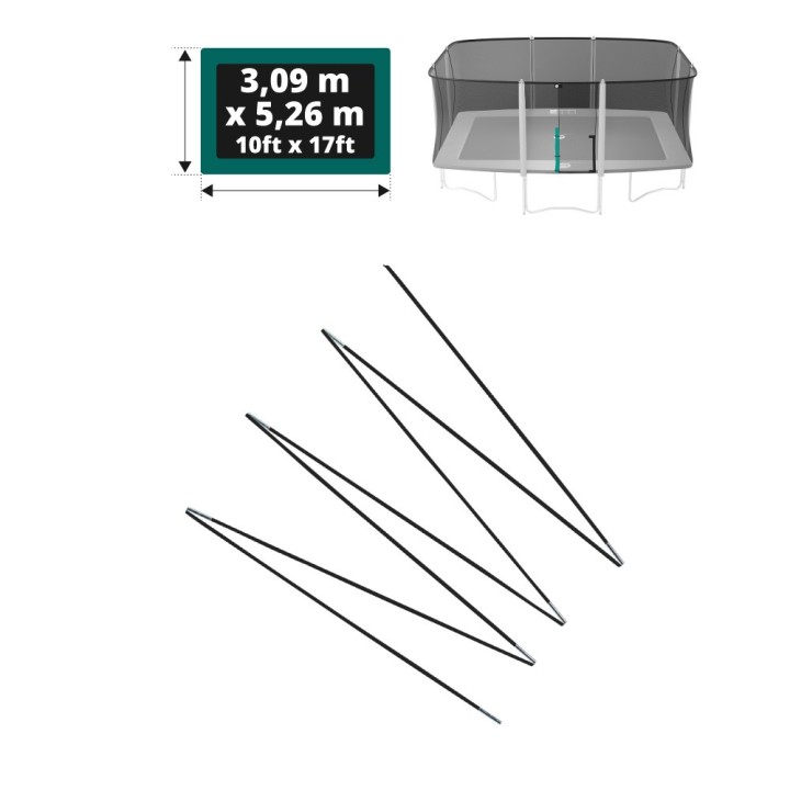 Fiberglass rods for Apollo Sport 500