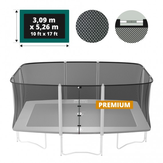 Filet textile premium pour trampoline Apollo Sport 500