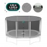 Textile net for Ovalie 490 trampoline