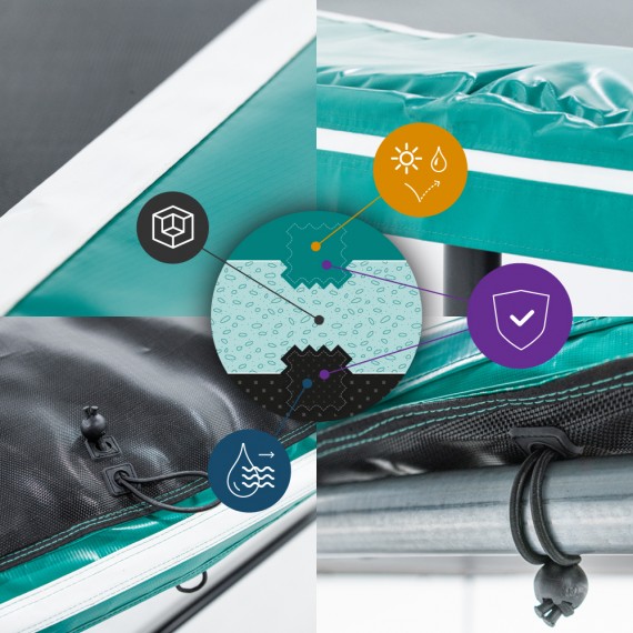 12ft Boost'Up 360 trampoline without net